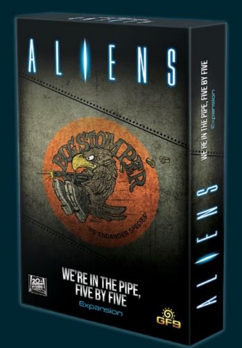 Aliens Board Game: We're in the pipe five by five expansion